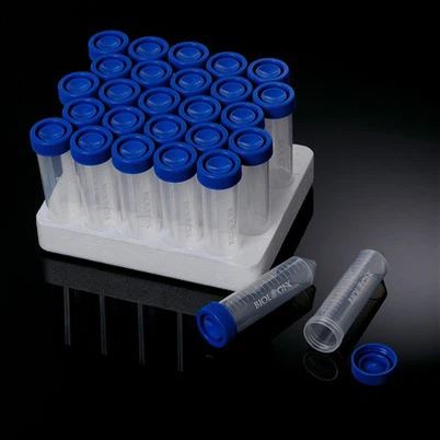 Plafó superior de 50ml Paquet de centrífuga Tubs de fons cónico Estereig autocalvable per a escriptura