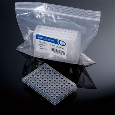 Plaques PCR-96well Fabricació semi-vorejada en estoc d'alta qualitat