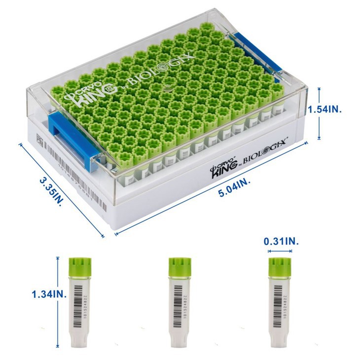 SBS Format Cryogenic Vial—External (48-well)